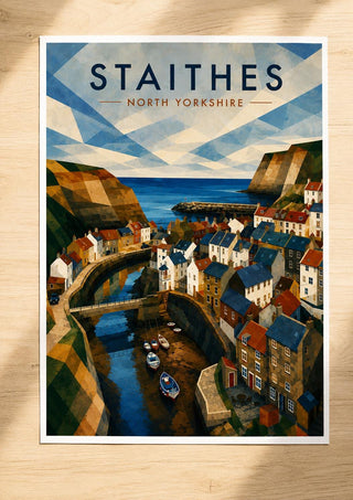 Staithes, North Yorkshire Print