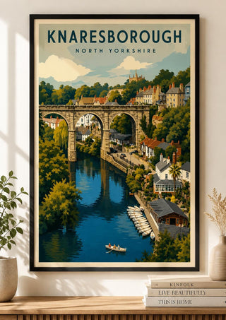 Knaresborough Print, North Yorkshire Wall Art