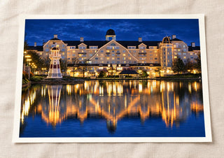 Disneyland Paris Newport Bay Hotel Print