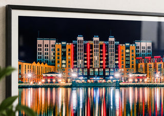 Disneyland Paris Hotel New York Art of Marvel Print