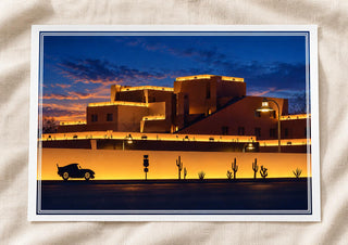 Disneyland Paris Hotel Santa Fe Print