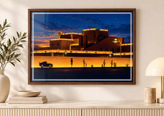 Disneyland Paris Hotel Santa Fe Print