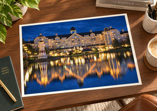 Disneyland Paris Newport Bay Hotel Print