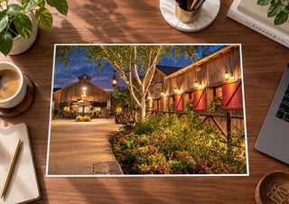 Disneyland Paris Davy Crockett Ranch Print,
