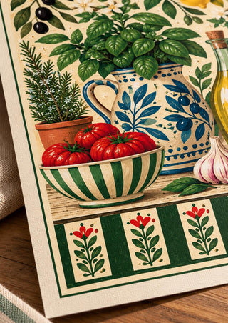 Mediterranean Kitchen Wall Art Print