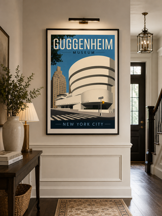 New York Museum Print Set | MoMA, Met & Guggenheim Wall Art