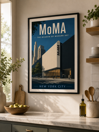New York Museum Print Set | MoMA, Met & Guggenheim Wall Art