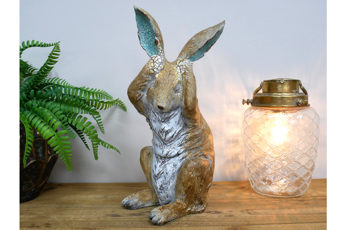 Cute Rabbit Ornament - Gorgeous Home Decor - All For Theodore