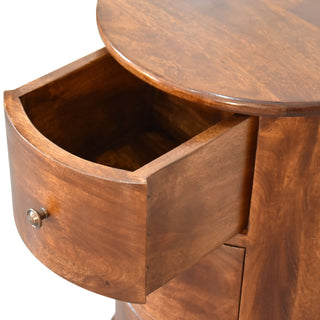 3 Drawer Chestnut Drum, Bedroom Furniture image 5