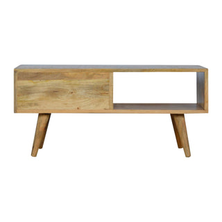 Pineapple Carve Sliding Media Unit, Living Room Furniture image 7