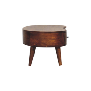Mini Chestnut Wave Coffee Table, Living Room Furniture image 7