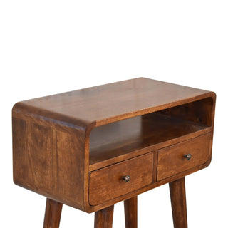 Mini Chestnut Console Table, Hallway Home Furniture image 4