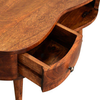 Mini Chestnut Wave Coffee Table, Living Room Furniture image 5