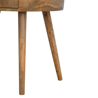 Nordic Circular Shaped Bedside Table, Bedroom Furniture image 7