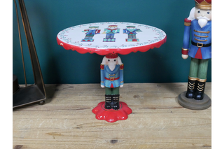 Nutcracker Cakestand - (Ceramic) Christmas Soldier Ornament image 5